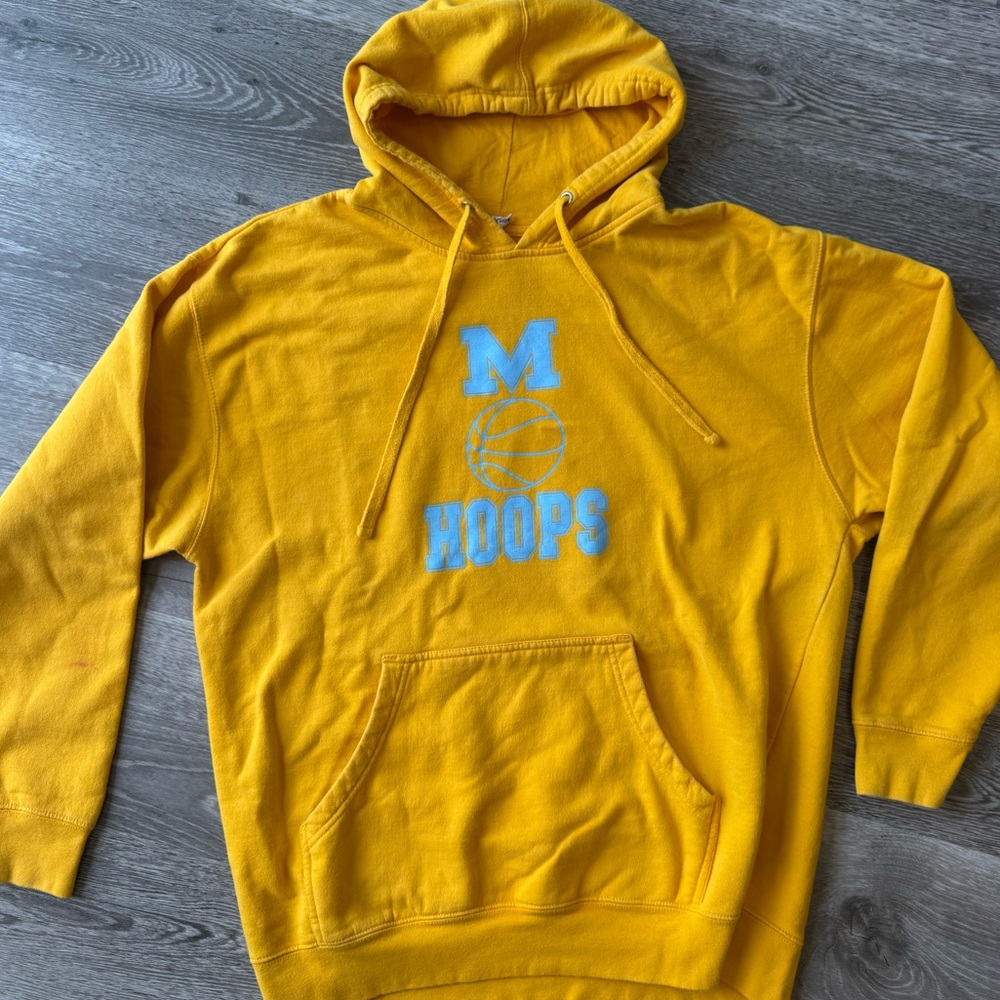 Minnesota Hoops Mustard Yellow Hoodie